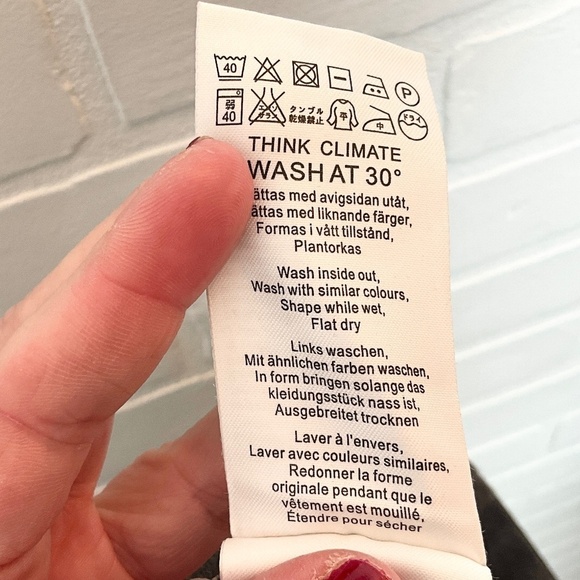 JACKPOT Mini Skirt AISHAH Ribbed knit Charcoal Gray ruffle Cotton blend M - Picture 12 of 12